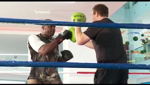 weigh-in Kubrat Pulev vs Kevin Johnson weigh-in Kubrat Pulev vs Kevin Johnson