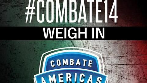 El pesaje oficial de #Combate14 El pesaje oficial de #Combate14