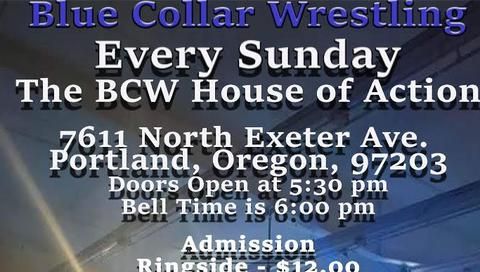 Blue Collar Wrestling TV - Episode 1 "War Games" Blue Collar Wrestling TV - Episode 1 "War Games"