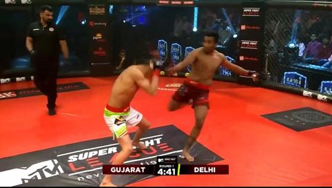 Super Fight League: Warriors Vs. Heroes - Manas Vs. Abdul Ko