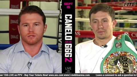 Abel Sanchez and Canelo exchange heated words on the first Canelo vs GGG fight Abel Sanchez and Canelo exchange heated words on the first Canelo vs GGG fight