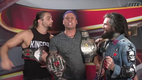 The Kingdom talk about any potential contenders for their titles The Kingdom talk about any potential contenders for their titles