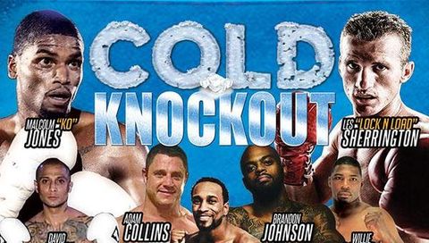 Cold Knockout: Malcom Jones vs. Les Sherrington Weigh In Cold Knockout: Malcom Jones vs. Les Sherrington Weigh In