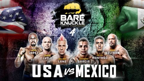 Bare Knuckle Fighting Championships 4: USA vs Mexico Bare Knuckle Fighting Championships 4: USA vs Mexico