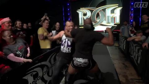 ROH Champion Jay Lethal Confronts Matt Taven As All Hell Breaks Loose ROH Champion Jay Lethal Confronts Matt Taven As All Hell Breaks Loose