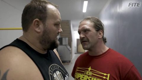 Beer City Bruiser Tries To Talk To Silas Young Beer City Bruiser Tries To Talk To Silas Young