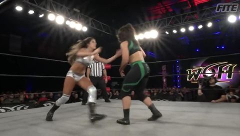 Britt Baker Gets Offence In During Tag Match Vs Twisted Sisterz! Britt Baker Gets Offence In During Tag Match Vs Twisted Sisterz!