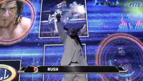 ROH #383 - Rush makes his way to the ring ROH #383 - Rush makes his way to the ring