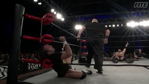 ROH #383 - Brian Milonas attacks Silas Young and helps his friend Beer City Bruiser ROH #383 - Brian Milonas attacks Silas Young and helps his friend Beer City Bruiser