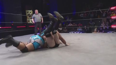 ROH #388 - Jeff Cobb's brutal onslaught gets stopped by Haskins ROH #388 - Jeff Cobb's brutal onslaught gets stopped by Haskins