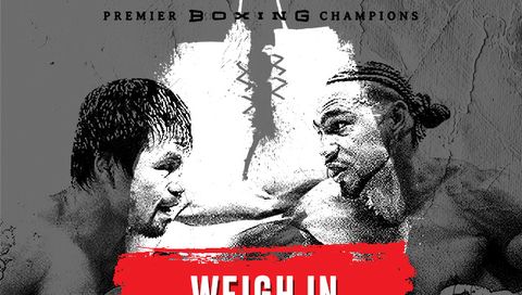 Weigh In: Pacquiao vs Thurman Weigh In: Pacquiao vs Thurman
