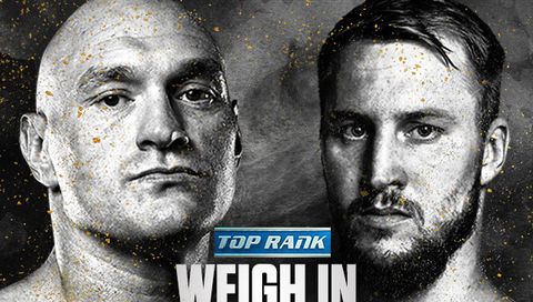 Weigh In: Fury vs Wallin Weigh In: Fury vs Wallin
