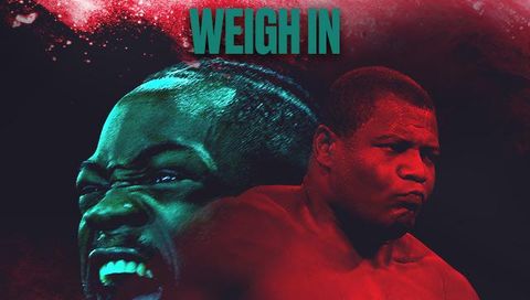 Weigh In: Wilder vs Ortiz II