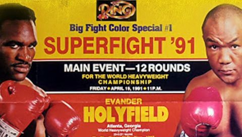 Top Rank Classics: Evander Holyfield vs George Foreman April 19th, 1991 Top Rank Classics: Evander Holyfield vs George Foreman April 19th, 1991