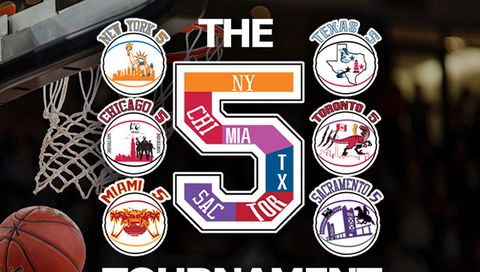 The 5 Tournament Pro Basketball Invitational, July 24th The 5 Tournament Pro Basketball Invitational, July 24th