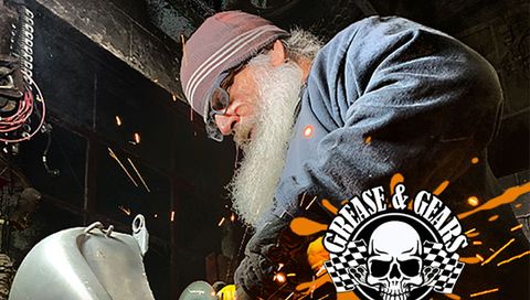 Grease & Gears Garage: Chopper Tank Fabrication