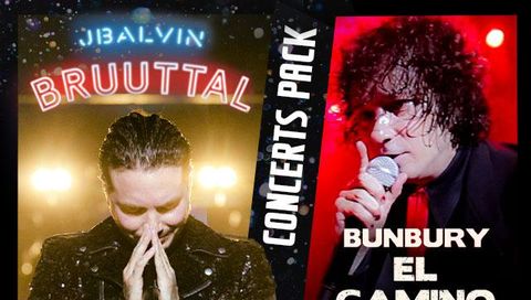 J Balvin & Enrique Bunbury Concerts Pack J Balvin & Enrique Bunbury Concerts Pack