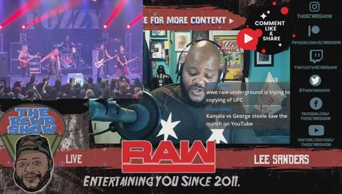 My COVID-Health Scare, R.I.P Kamala, WWE RAW 8-10-2020 + More! The RCWR Show