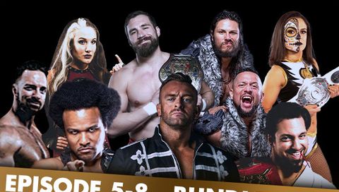 United Wrestling Network: Primetime LIVE, Ep. 5-8 Bundle Pack United Wrestling Network: Primetime LIVE, Ep. 5-8 Bundle Pack