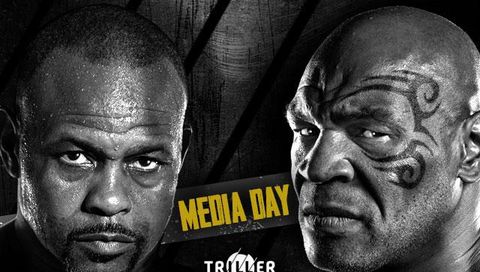 Mike Tyson vs Roy Jones Jr.: Media Day Mike Tyson vs Roy Jones Jr.: Media Day