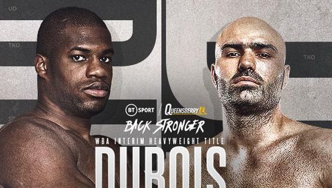 Queensberry Promotions: Daniel Dubois vs Bogdan Dinu Queensberry Promotions: Daniel Dubois vs Bogdan Dinu