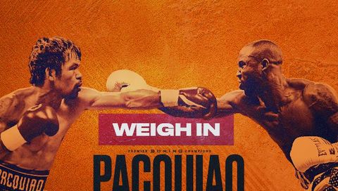 Manny Pacquiao vs Yordenis Ugas: Weigh In Manny Pacquiao vs Yordenis Ugas: Weigh In