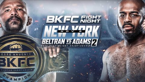 BKFC Fight Night New York: Joey Beltran vs Arnold Adams 2 BKFC Fight Night New York: Joey Beltran vs Arnold Adams 2
