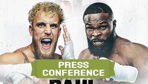 Jake Paul vs Tyron Woodley II: Press Conference Jake Paul vs Tyron Woodley II: Press Conference