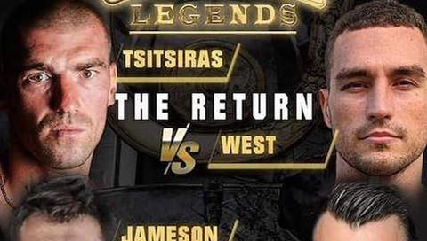 Ultimate Legends: Anastasios Tsitsiras vs Josh West Ultimate Legends: Anastasios Tsitsiras vs Josh West