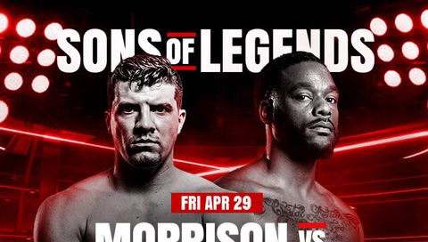 Sons of Legends: Kenzie Morrison vs Hasim Rahman Jr. Sons of Legends: Kenzie Morrison vs Hasim Rahman Jr.