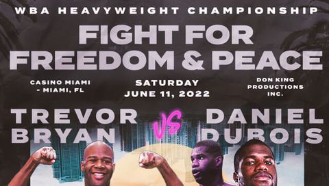 Fight for Freedom & Peace - Bryan vs Dubois Fight for Freedom & Peace - Bryan vs Dubois