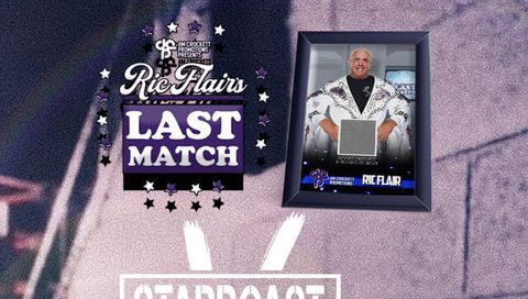 Ric Flair's Last Match Bundle (with Plaque) Ric Flair's Last Match Bundle (with Plaque)