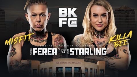BKFC 28: Christine Ferea vs Taylor Starling BKFC 28: Christine Ferea vs Taylor Starling