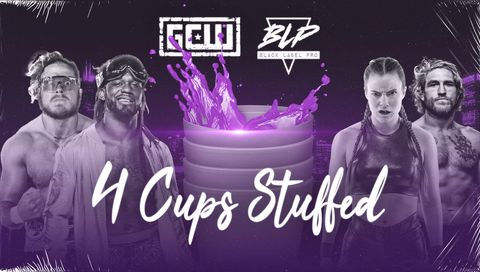 GCW & Black Label Pro: 4 Cups Stuffed GCW & Black Label Pro: 4 Cups Stuffed