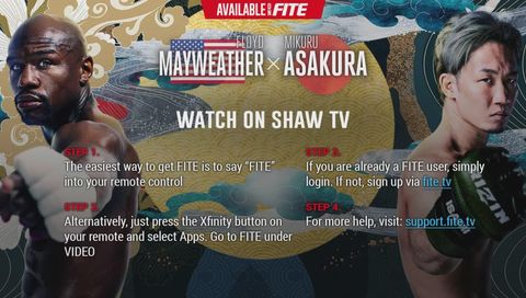 How to Watch Floyd Mayweather vs Mikuru Asakura