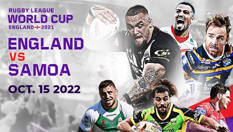 Men's Rugby League World Cup: England vs Samoa Men's Rugby League World Cup: England vs Samoa