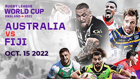 Men's Rugby League World Cup: Australia vs Fiji