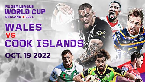 Men's Rugby League World Cup: Wales vs Cook Islands Men's Rugby League World Cup: Wales vs Cook Islands