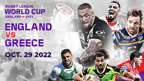 Men's Rugby League World Cup: England vs Greece Men's Rugby League World Cup: England vs Greece