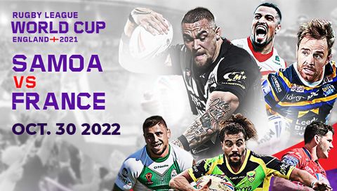 Men's Rugby League World Cup: Samoa vs France Men's Rugby League World Cup: Samoa vs France