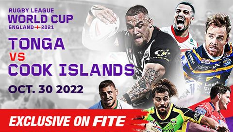 Men's Rugby League World Cup: Tonga vs Cook Islands Men's Rugby League World Cup: Tonga vs Cook Islands