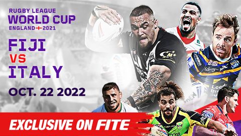 Men's Rugby League World Cup: Fiji vs Italy Men's Rugby League World Cup: Fiji vs Italy