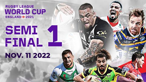 Men's Rugby League World Cup Semi Final 1: Australia vs New Zealand Men's Rugby League World Cup Semi Final 1: Australia vs New Zealand