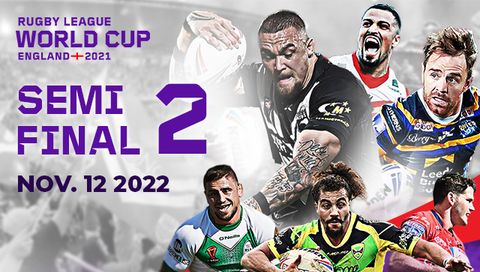 Men's Rugby League World Cup Semi Final 2: England vs Samoa Men's Rugby League World Cup Semi Final 2: England vs Samoa