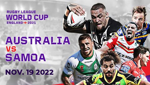 Men's Rugby League World Cup Final: Australia vs Samoa Men's Rugby League World Cup Final: Australia vs Samoa
