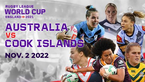 Women's Rugby League World Cup: Australia vs Cook Islands