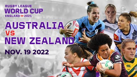 Women's Rugby League World Cup Final: Australia vs New Zealand Women's Rugby League World Cup Final: Australia vs New Zealand