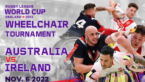Wheelchair Rugby League World Cup: Australia vs Ireland