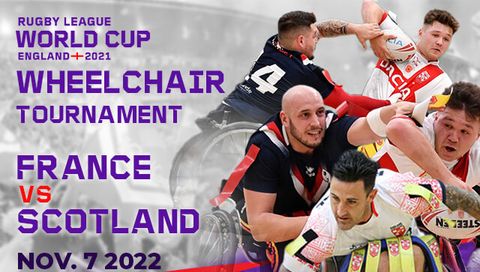 Wheelchair Rugby League World Cup: France vs Scotland Wheelchair Rugby League World Cup: France vs Scotland