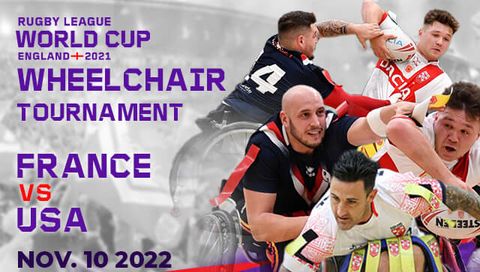 Wheelchair Rugby League World Cup: France vs USA Wheelchair Rugby League World Cup: France vs USA